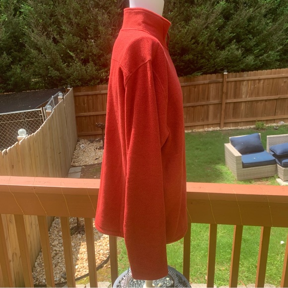 Killik Men's Essential 1/4 Zip Long Sleeve Casual Shirt | Size Large | Red NEW!! - Picture 4 of 9